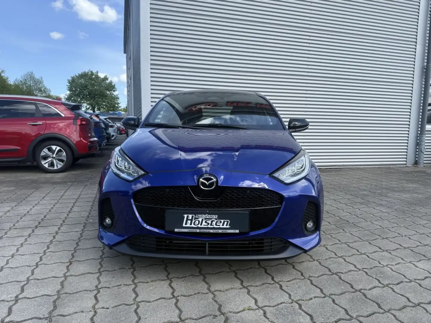Mazda 2 Hybrid 1.5 VVT-i 116 CVT HOMURA PLUS Blau - 2