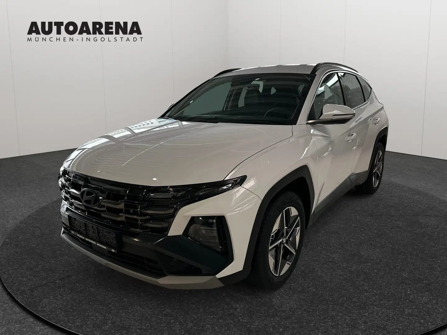 Hyundai TUCSON 1.6 T-GDI Trend FLA SpurH LM AkustikGlas Weiß - 2