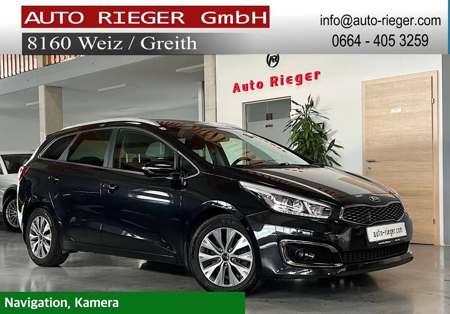 Kia Ceed SW / cee'd SW cee'd SW 1,6 CRDi ISG Platin Platin Schwarz - 1