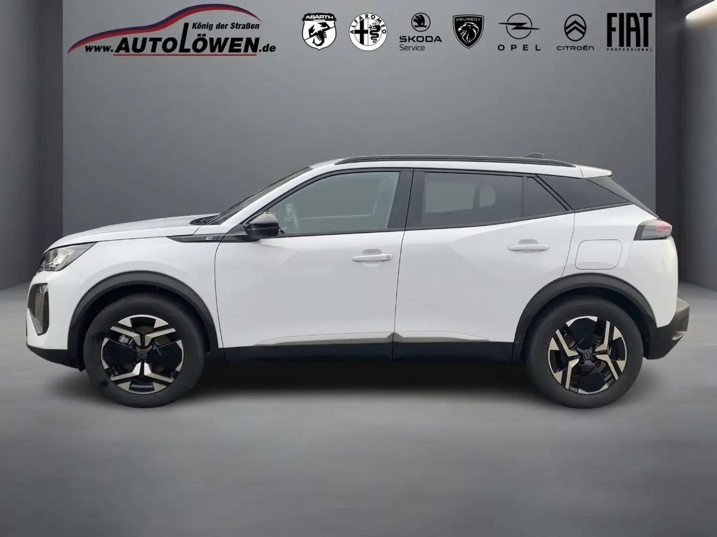 Peugeot 2008 Allure Elektromotor 156 Navi Kamera Weiß - 2