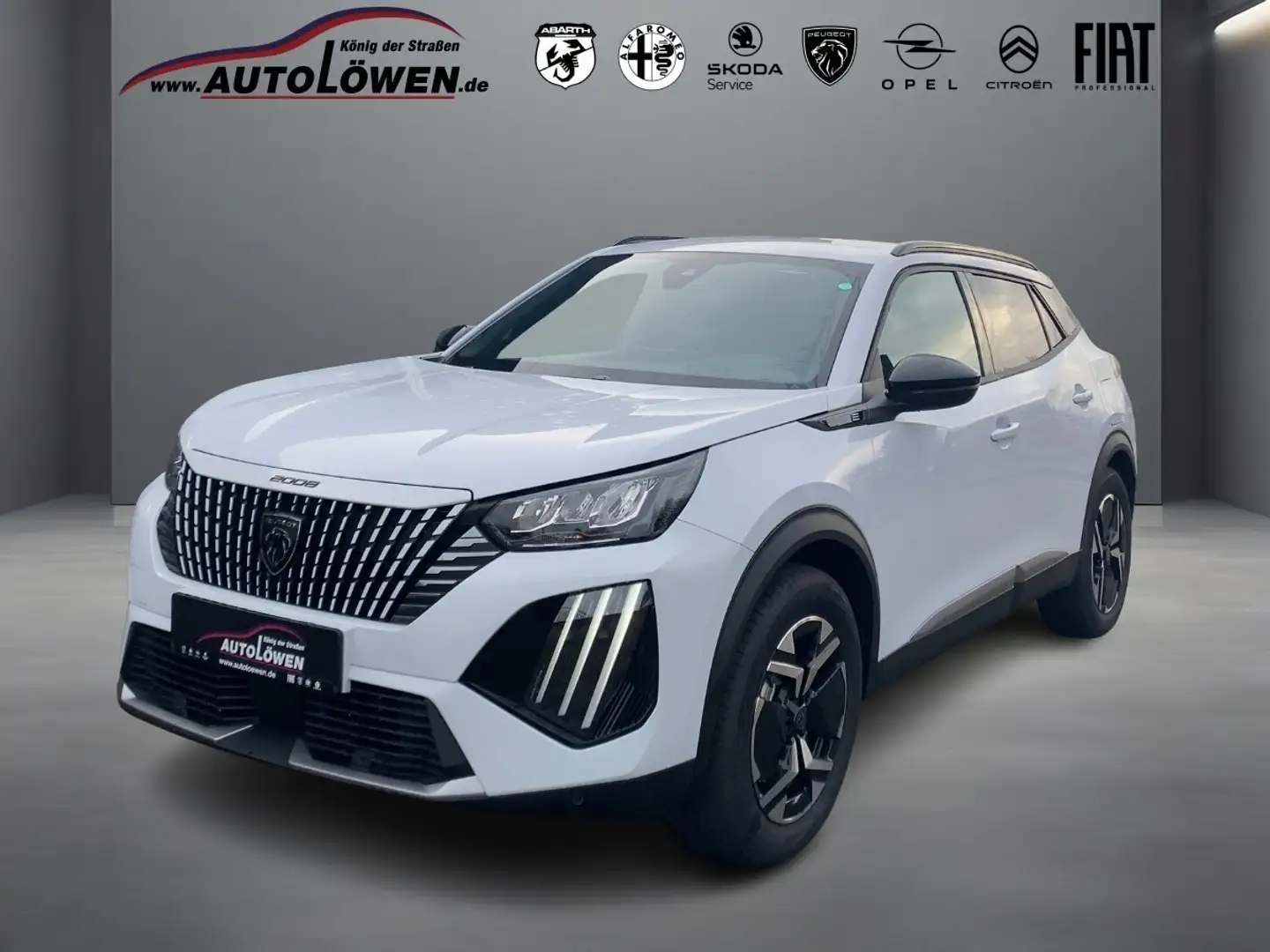 Peugeot 2008 Allure Elektromotor 156 Navi Kamera Weiß - 1