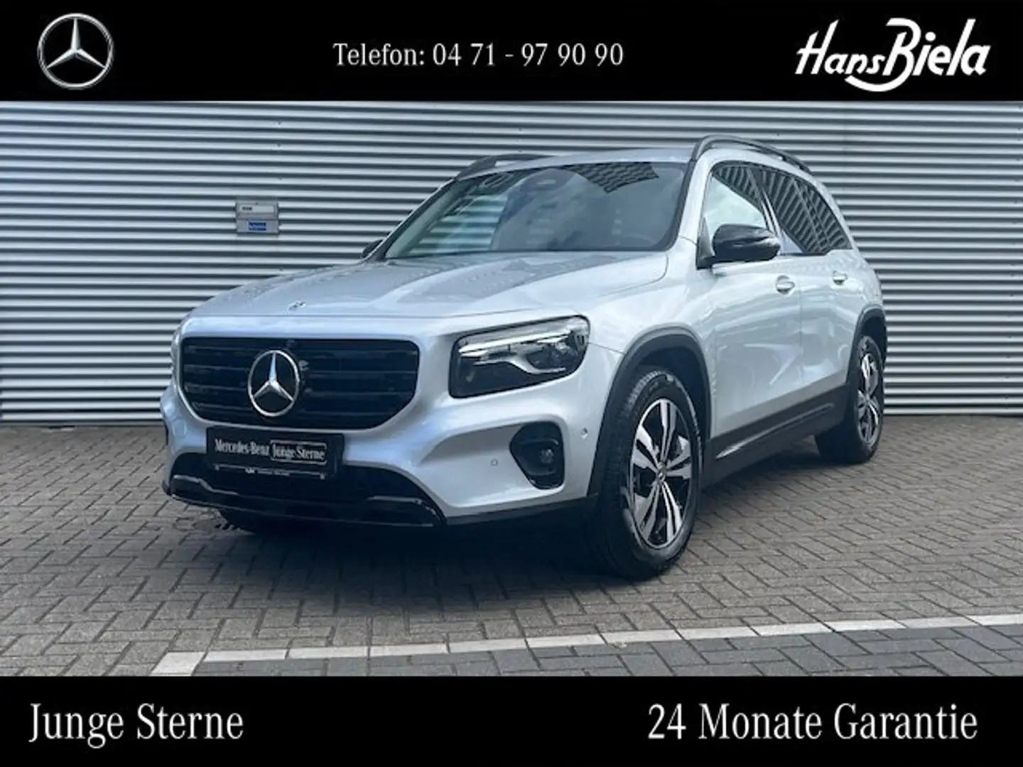 Mercedes-Benz GLB 250 GLB 250 4M Progressive/Night/Bur/Distr/Multi/360 Argent - 1