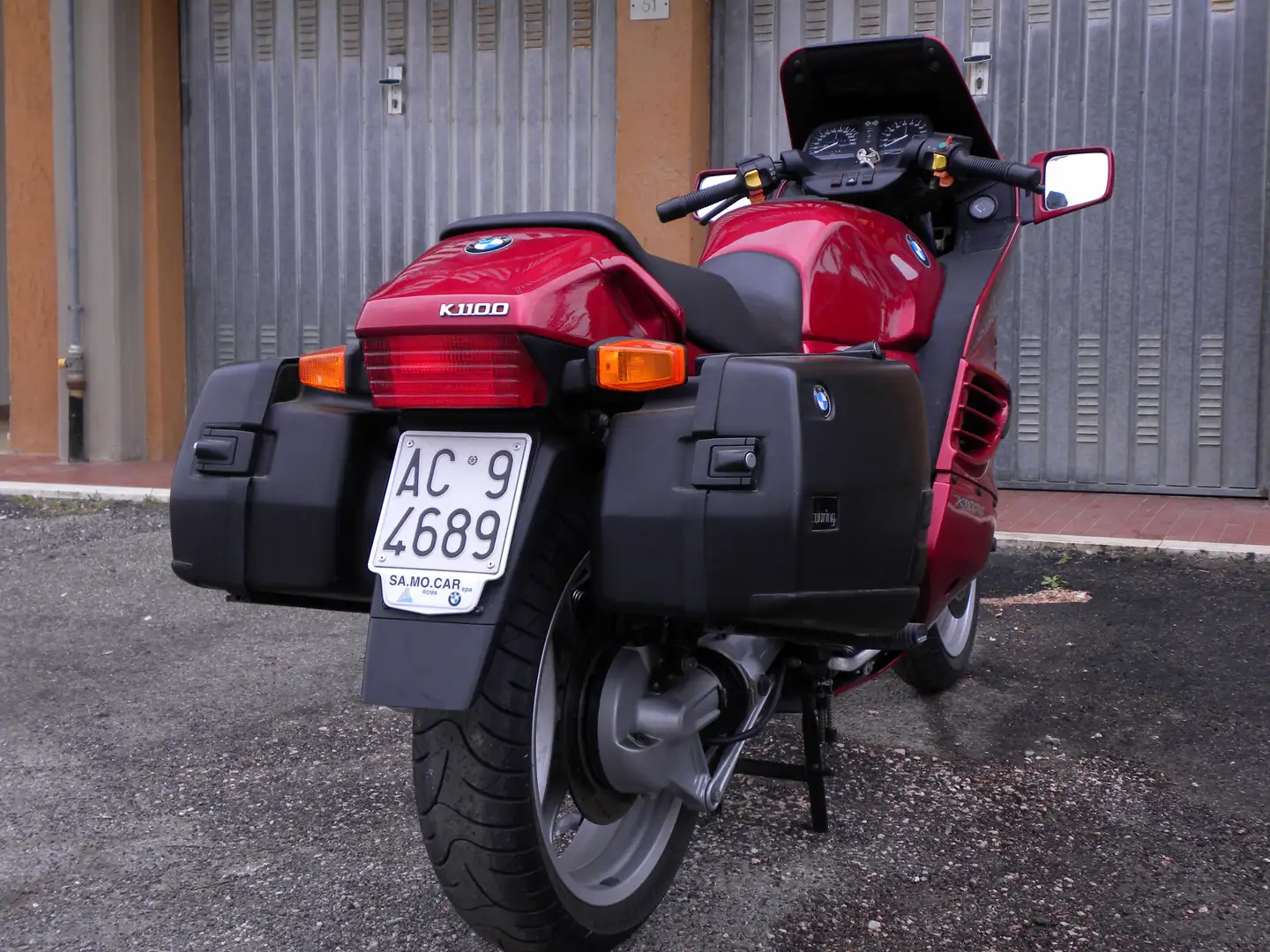 BMW K 1100 RS Червоний - 2