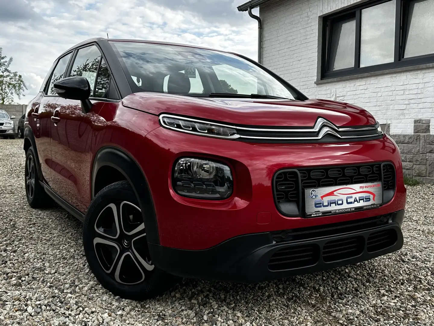 Citroen C3 Aircross 1.5 BlueHDi Feel S/1ER PROP/LED/BLUETOOTH/TEL Rood - 2