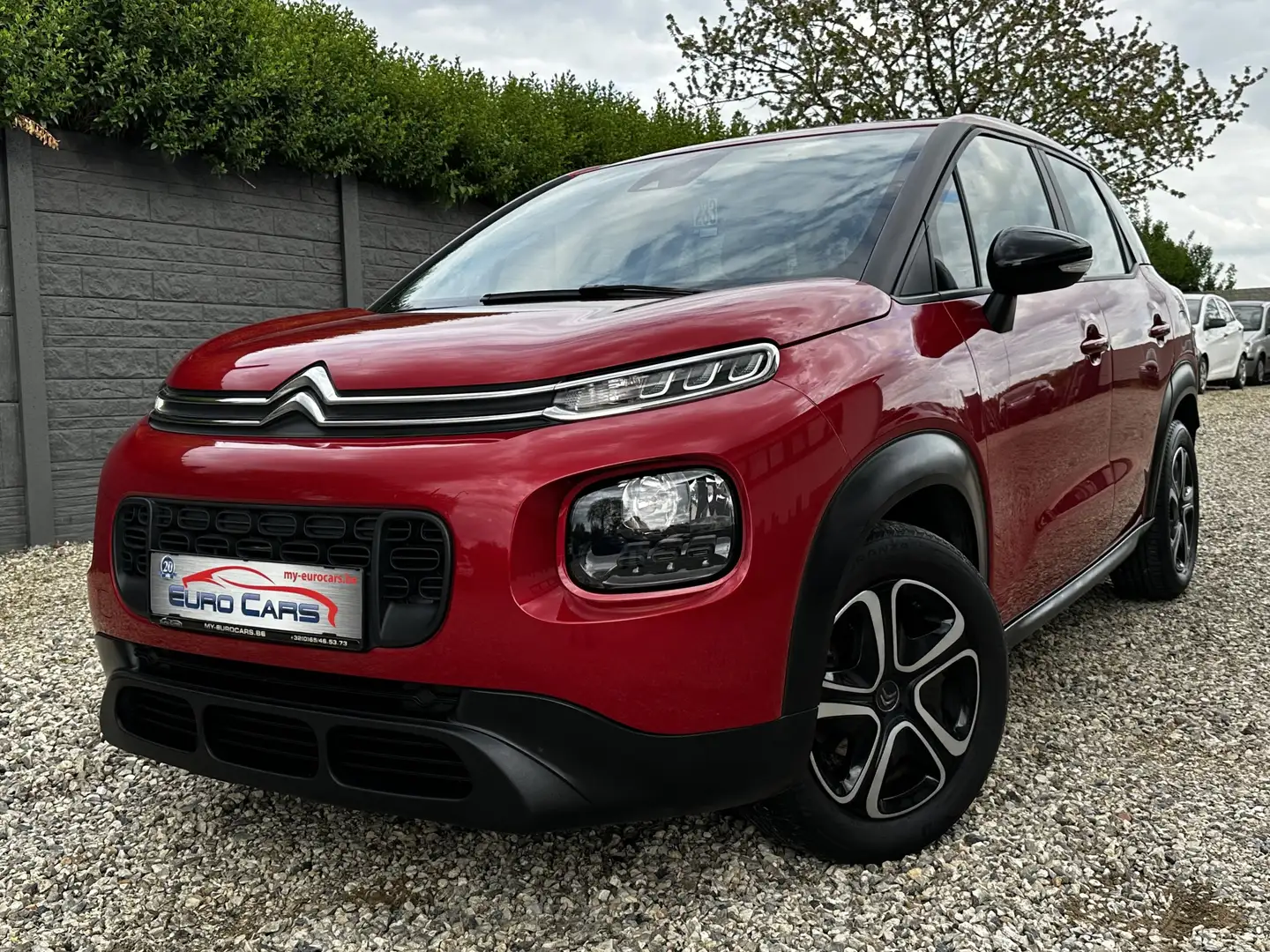 Citroen C3 Aircross 1.5 BlueHDi Feel S/1ER PROP/LED/BLUETOOTH/TEL Rood - 1
