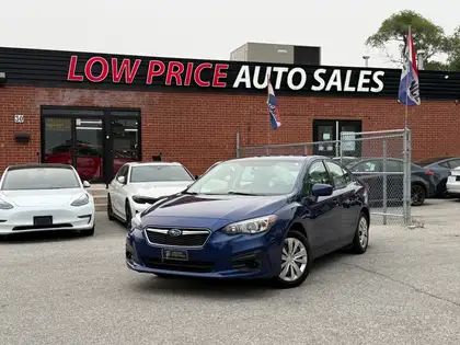 Blue 2017 Subaru Impreza Sedan Automatic