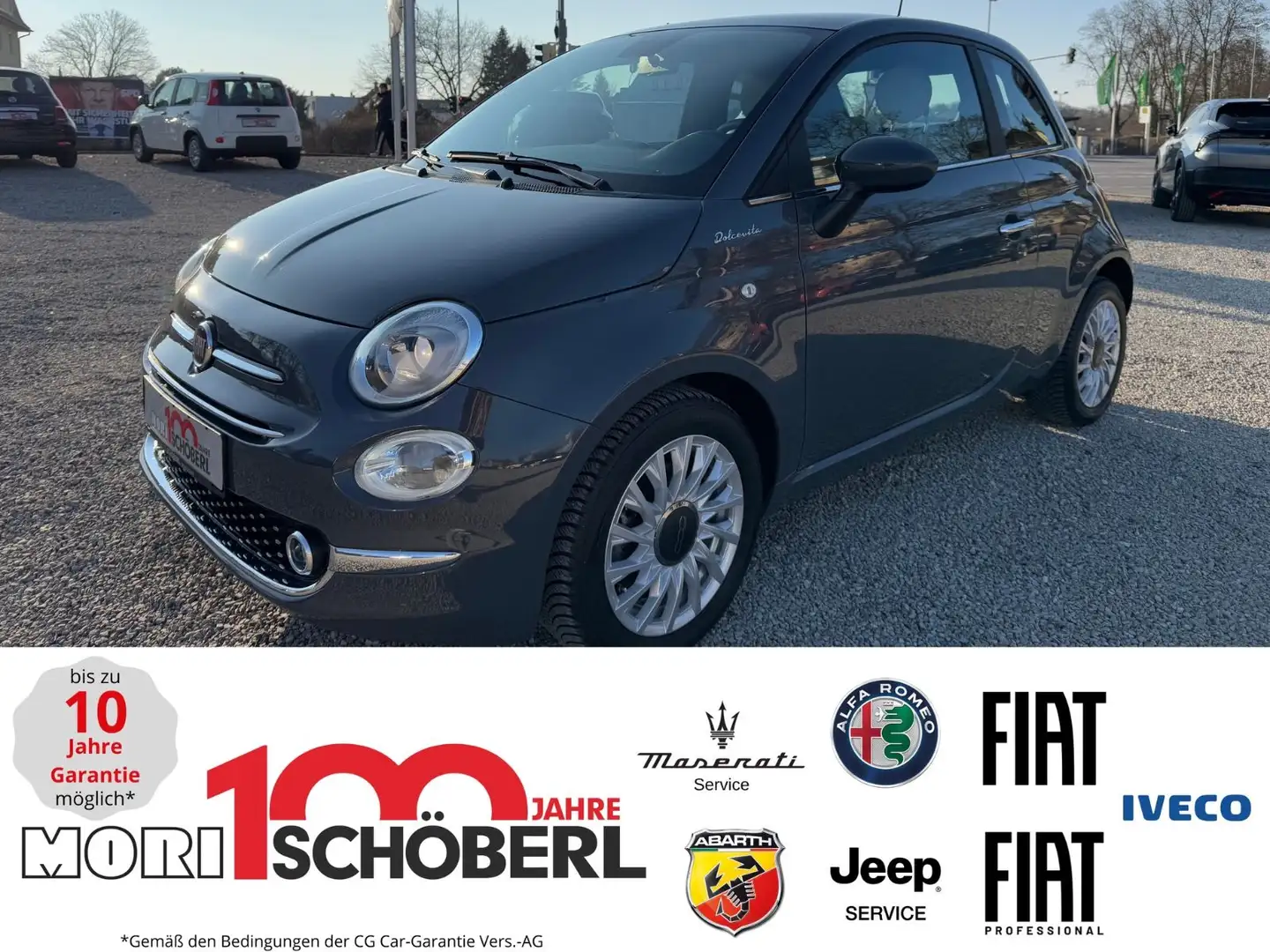 Fiat 500 Dolcevita 1.0 Mild Hybrid Grijs - 1