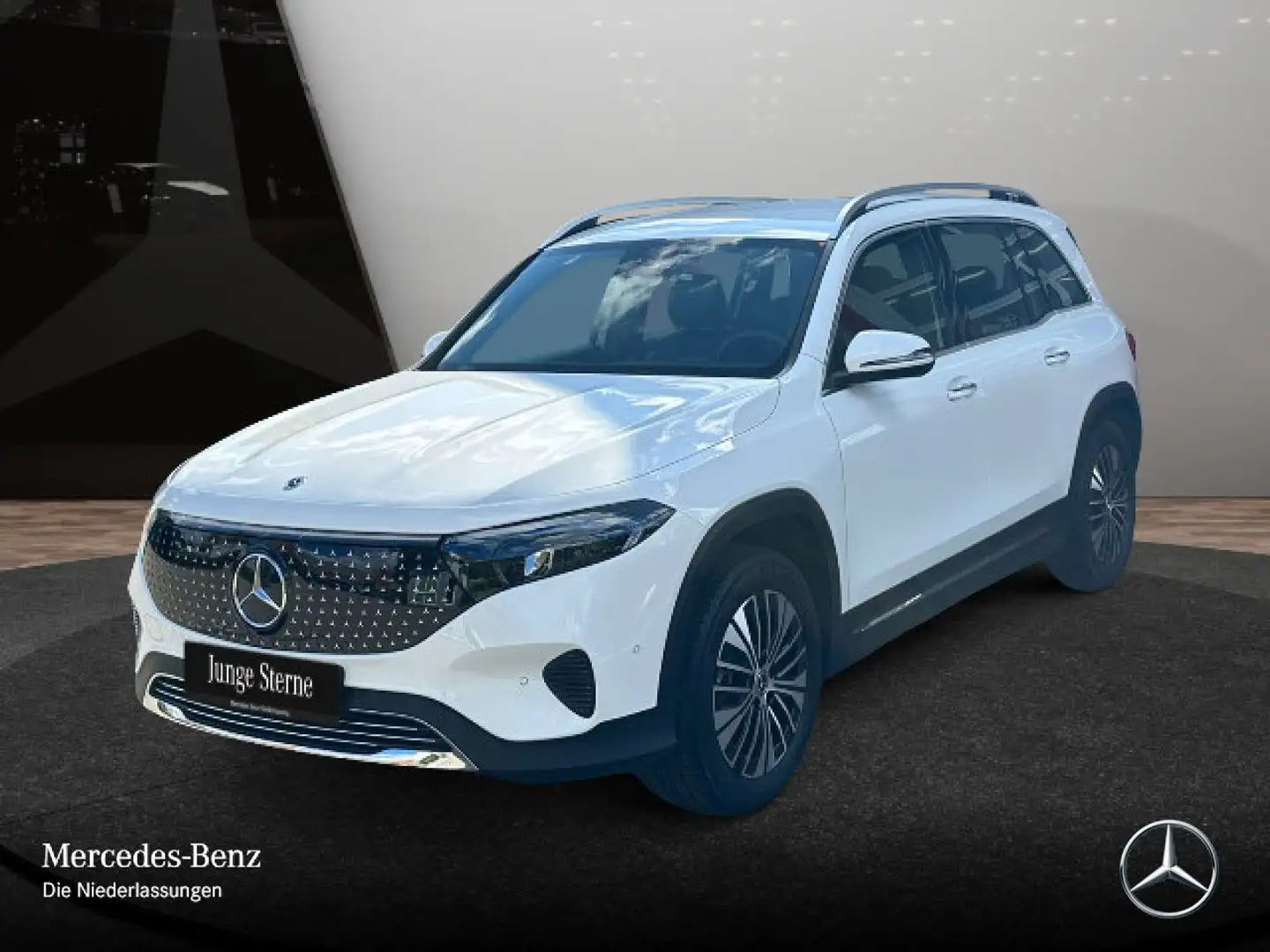 Mercedes-Benz EQB 300 4M ELECTRICART+PLUS-PAKET+KAMERA+KEYLESS Weiß - 2