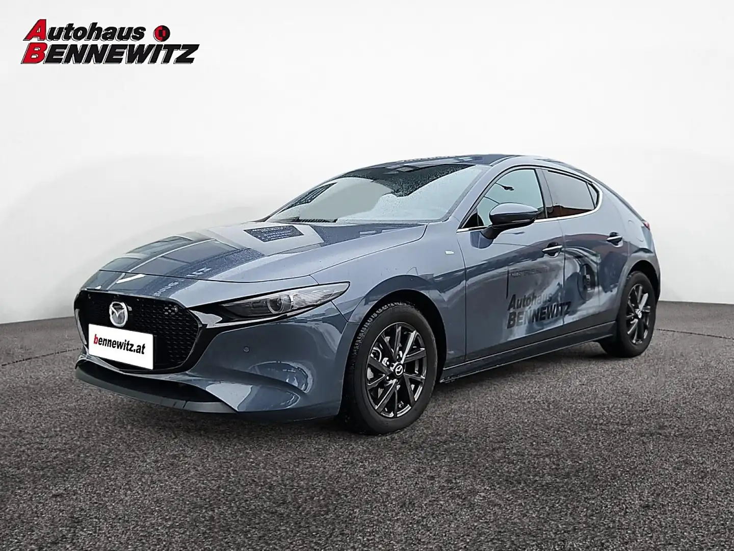 Mazda 3 Mazda3 e-Skyactiv-G140 Exclusive-Line Aut. Grau - 1