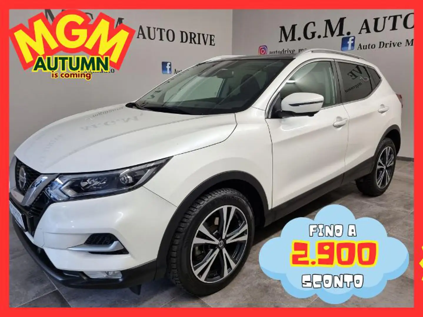 Nissan Qashqai 1.5 dCi 115 CV N-Connecta Weiß - 1
