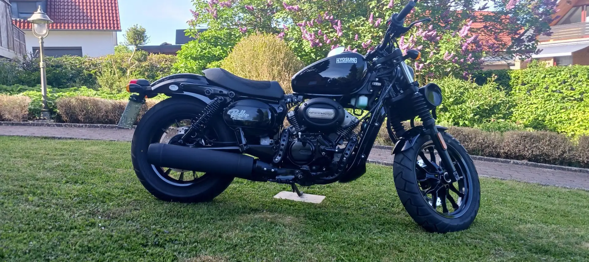 Hyosung GV 125 S Bobber Schwarz - 1