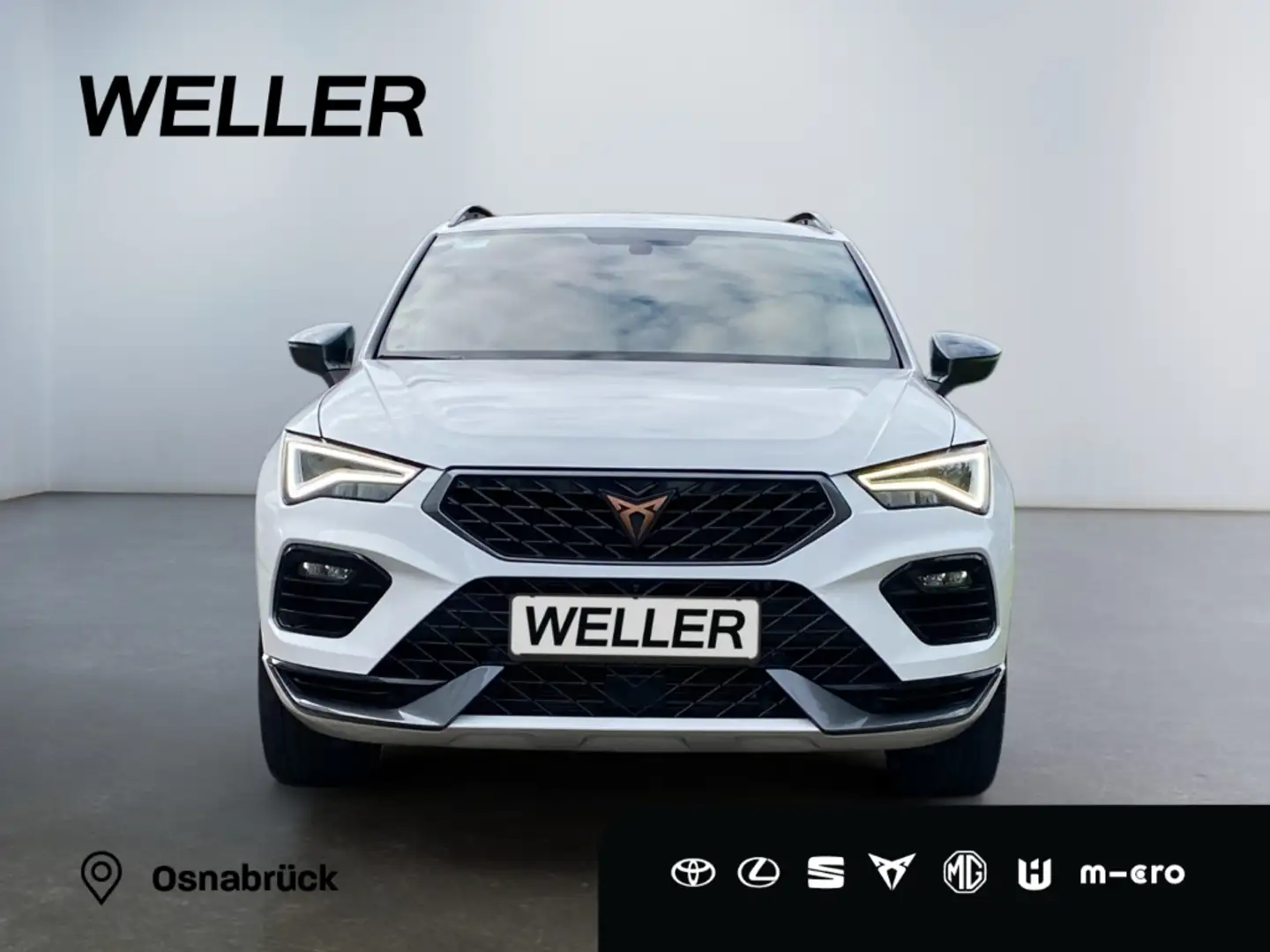 CUPRA Ateca 2.0 TSI 4Drive DSG *PANO*BEATS*NAVI*360*DCC* Weiß - 2