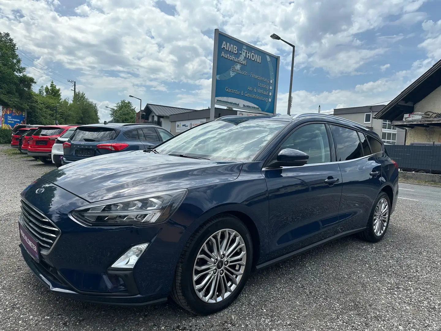 Ford Focus EcoBlue Titanium,* ACC, AHK, LED, Navi, Blau - 2