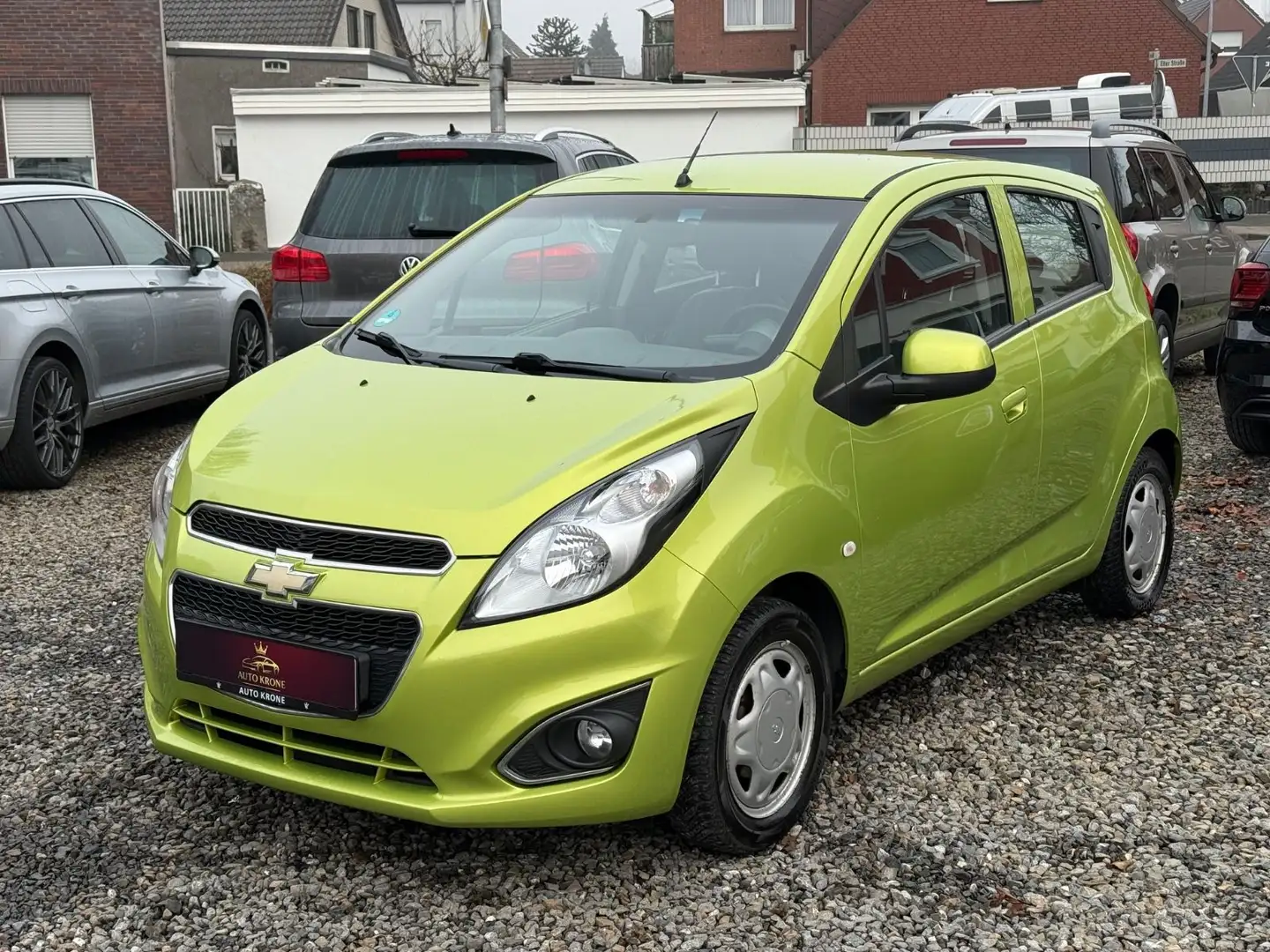 Chevrolet Spark LT 1.0 Klima 1-Hand TÜV NEU 8xBereift Hoch Grün - 1