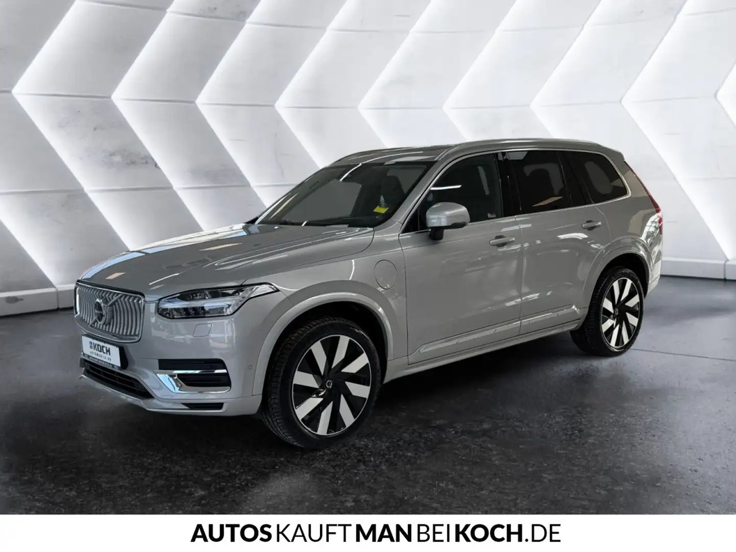 Volvo XC90 T8 Plug-In AWD Plus ACC BLIS PANO HUD 360 Silber - 2