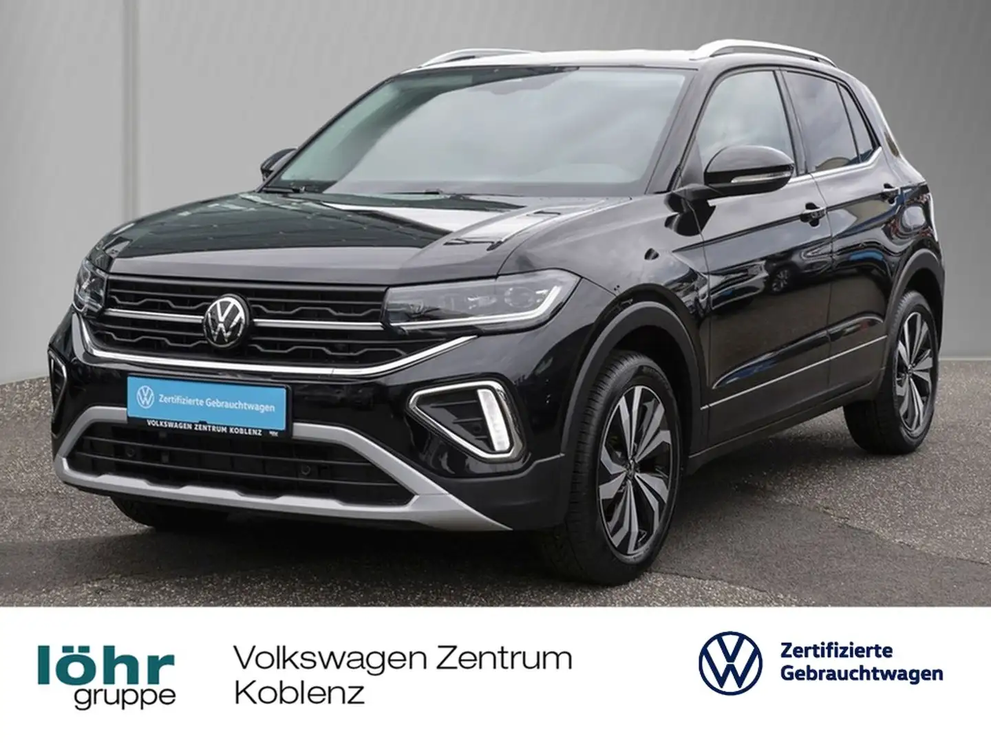 Volkswagen T-Cross 1.0 TSI DSG Style Navi/LED/SHZ Schwarz - 1