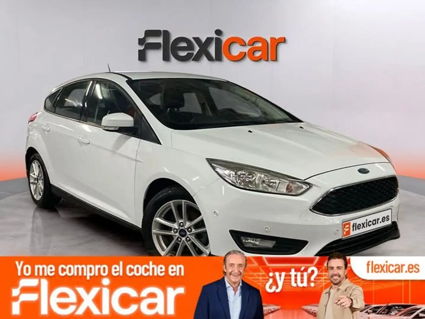 Ford Focus 1.0 Ecoboost Auto-S&S Trend 100 Blanco - 1