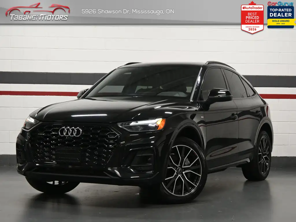 2023 Audi Q5 Sportback Progressiv S-Line No Accident Sport Black Optics