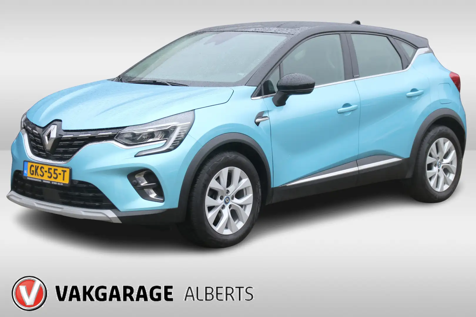 Renault Captur 1.6 E-Tech Plug-in Hybrid 160 Intens / Navi / Clim Blauw - 1