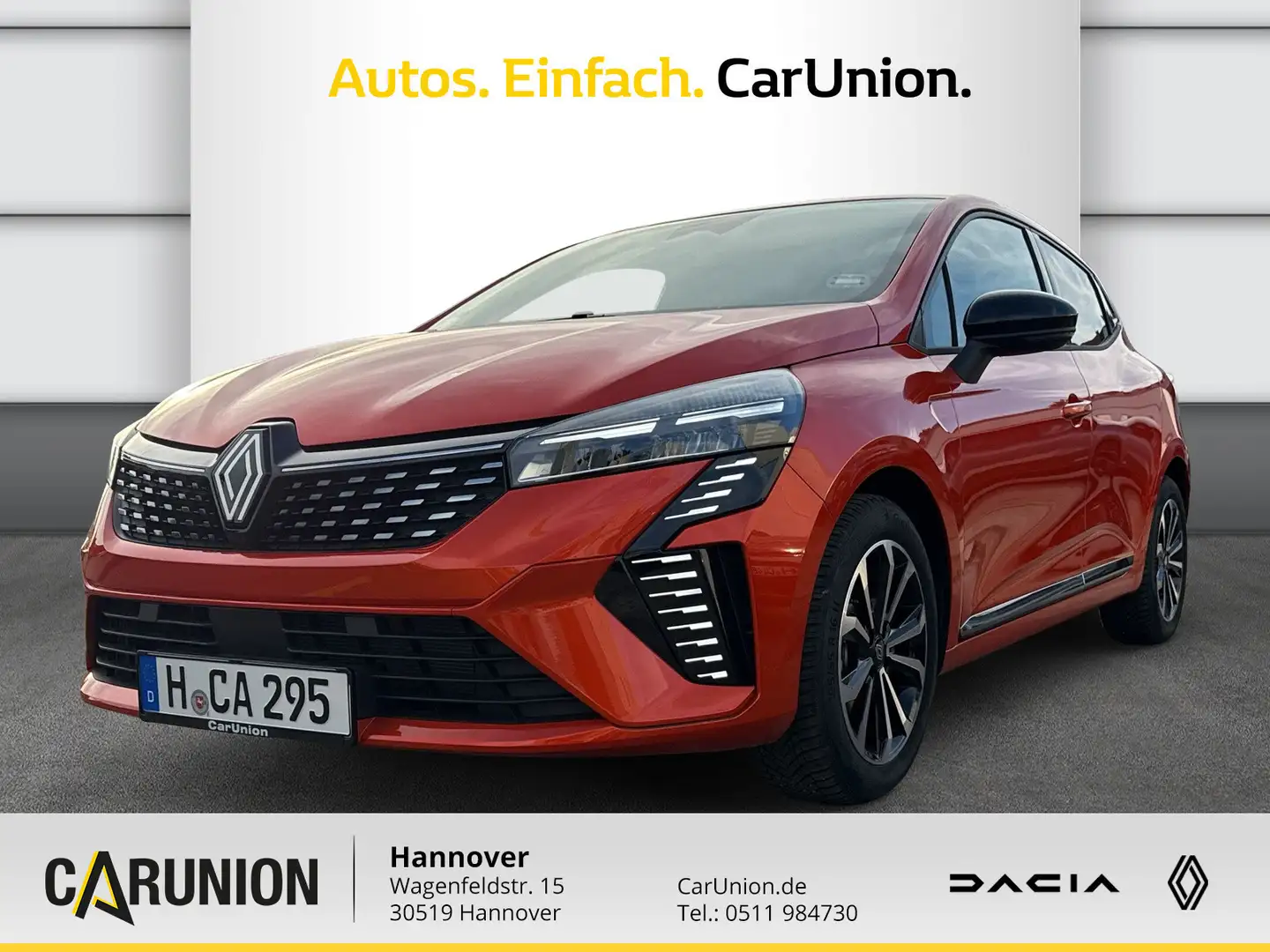 Renault Clio Techno TCe 90 Orange - 1