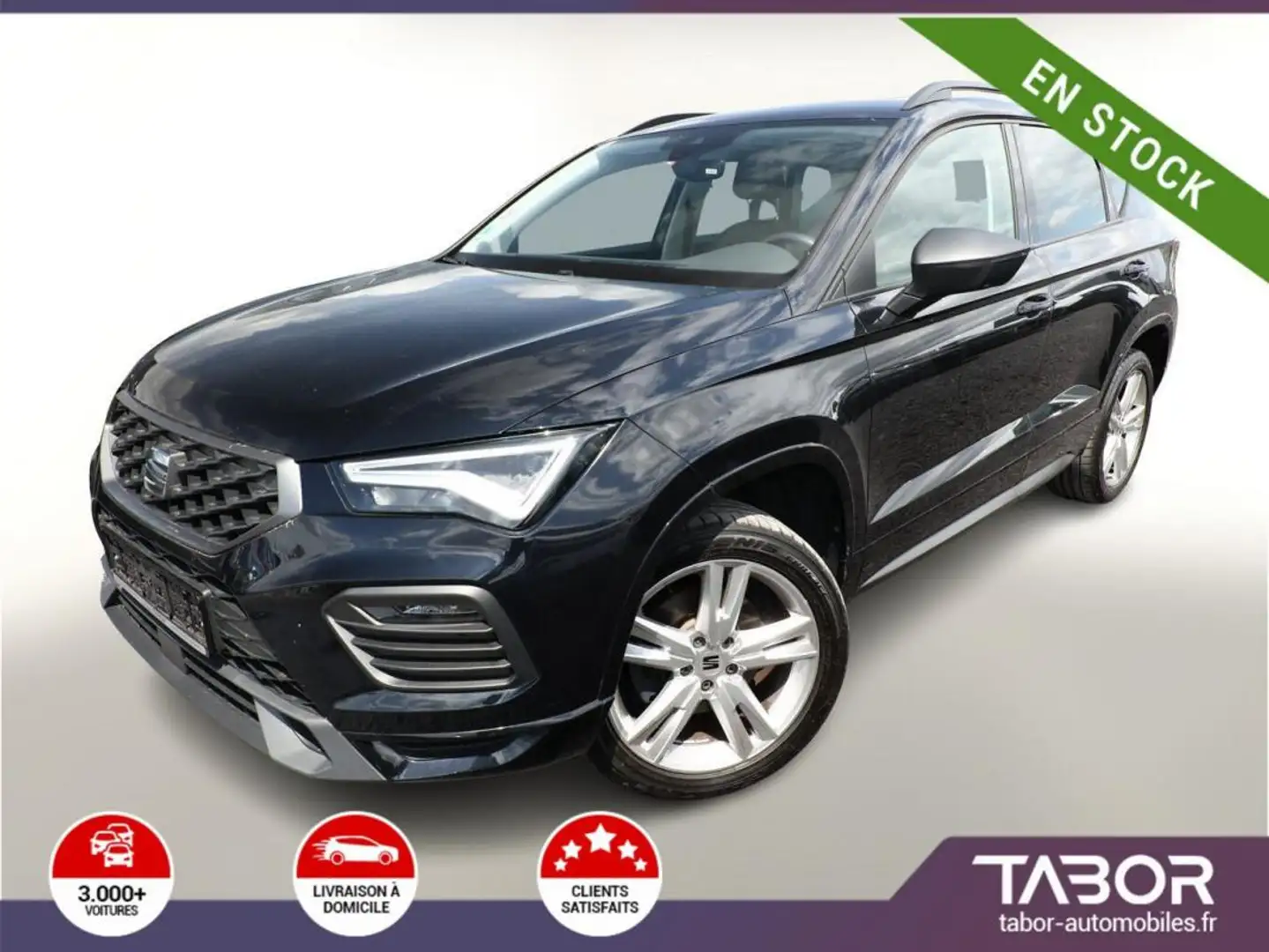 SEAT Ateca 1.5 TSI 150 DSG FR LED Pano Nav SHZ Noir - 1