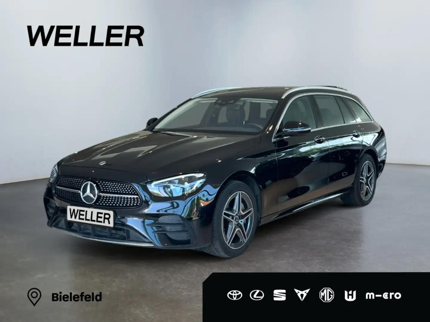 Mercedes-Benz E 300 de T AMG 9G *LED*Burmester*360°*HUD*Navi* Schwarz - 1