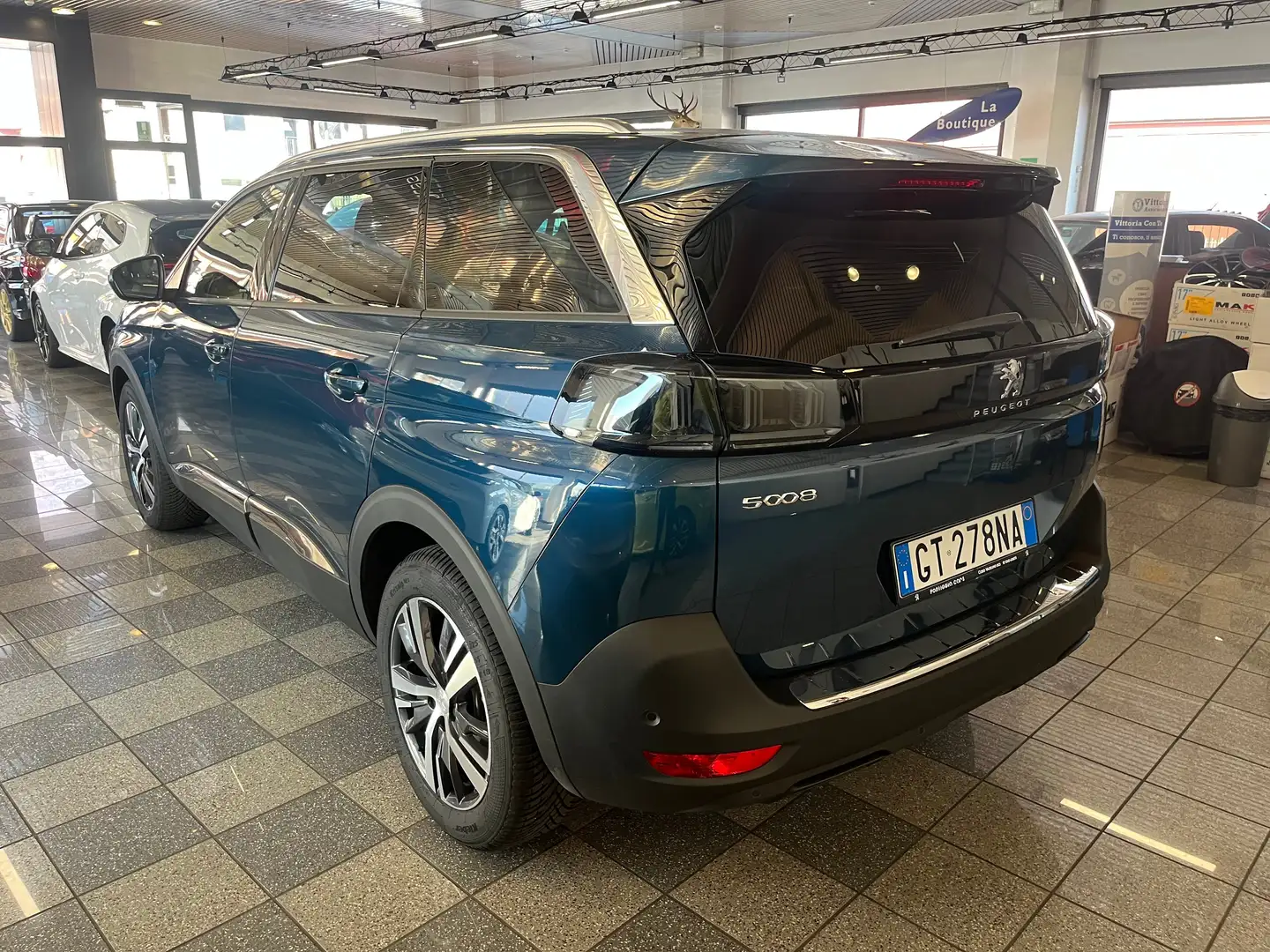 Peugeot 5008 5008 1.2 hybrid 48V Allure Pack 136cv edcs 7POSTI! Blu/Azzurro - 2