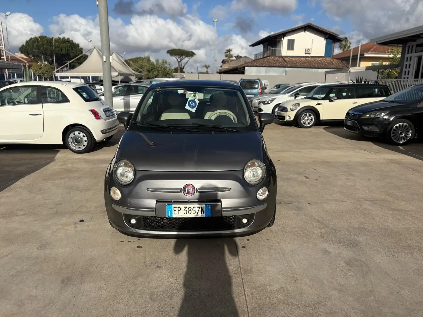 Fiat 500 1.3 Multijet 16V 95 CV Lounge Gris - 1