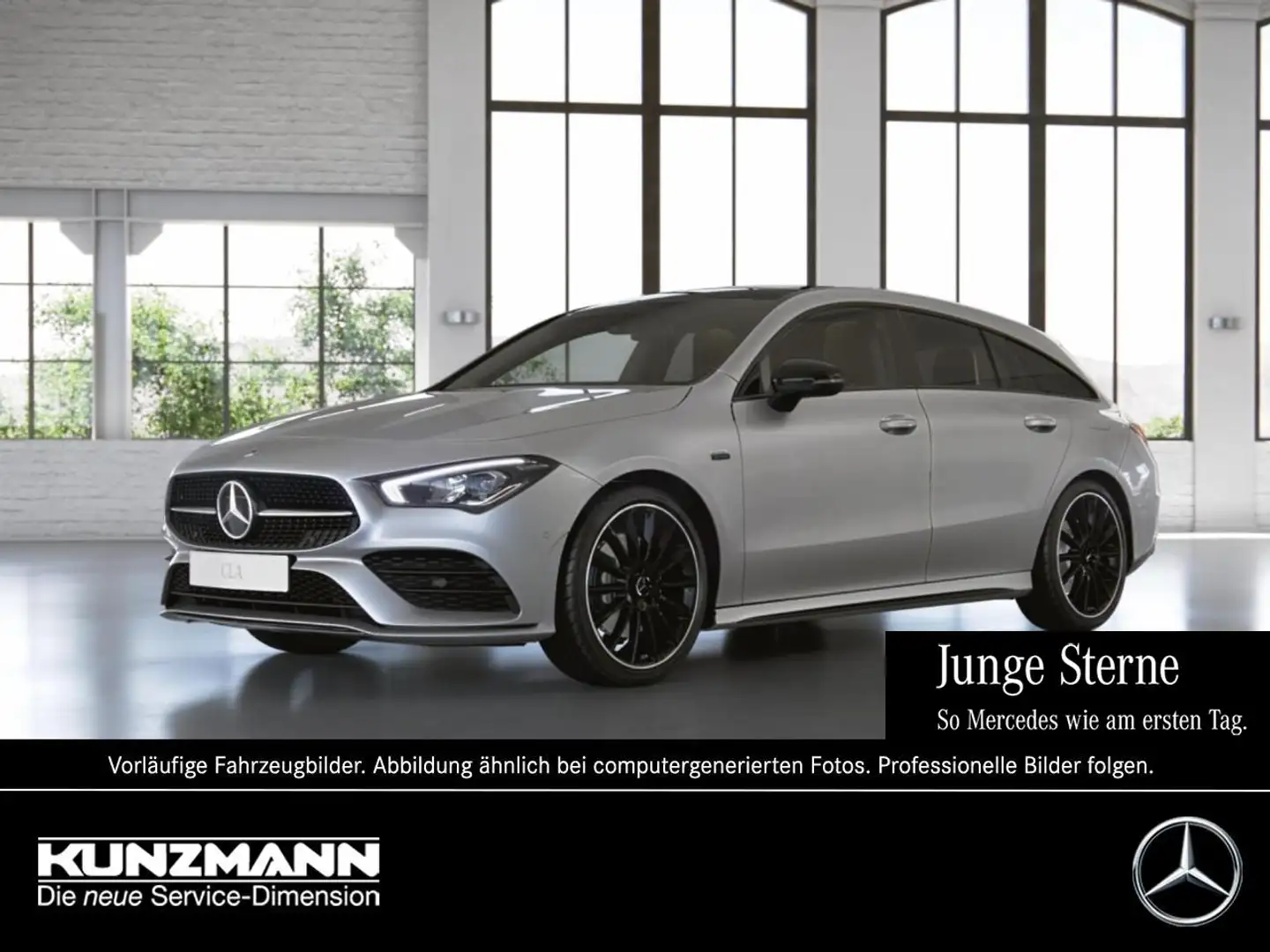 Mercedes-Benz CLA 250 e SB AMG Night EDITION2020 Panorama AHK Silber - 1