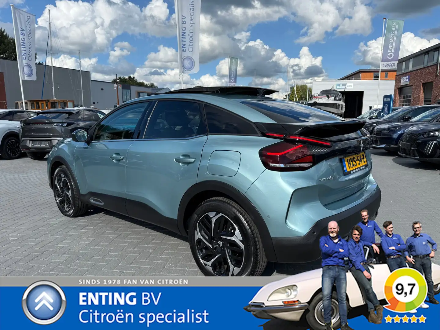 Citroen C4 1.2 PT SHINE SCHUIFDAK HIFI HEAD UP CAMERA Bleu - 2