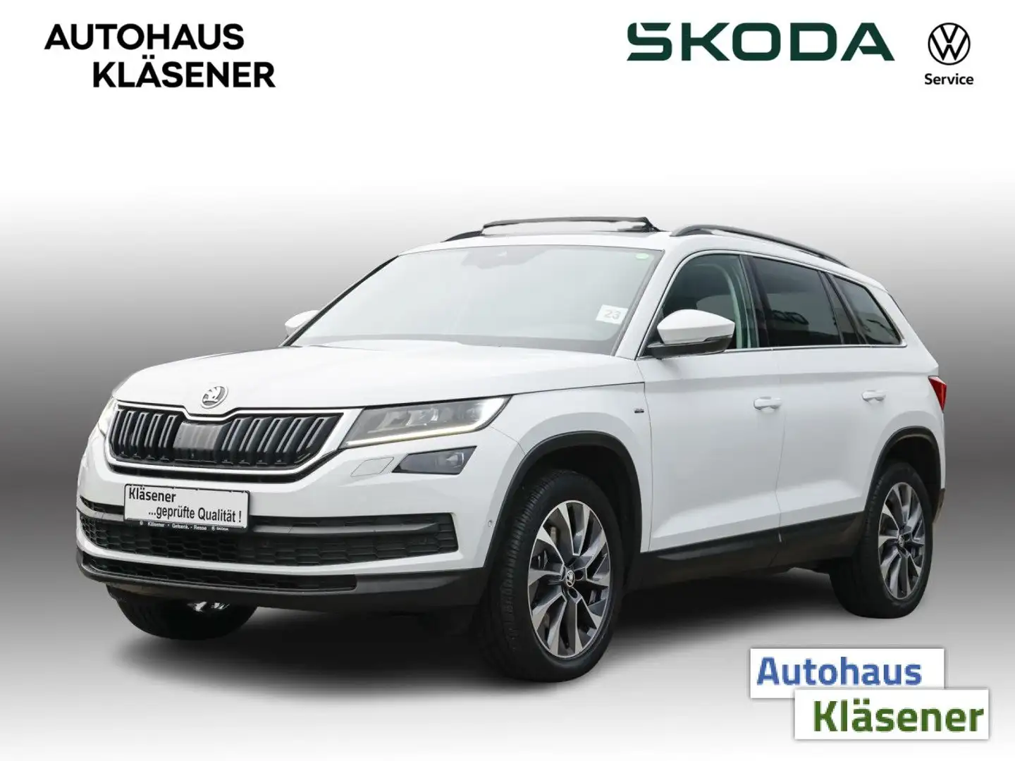 Skoda Kodiaq 2.0TSI 4x4 360°VIRTUAL PANO 19"SIDE-ASSIST Weiß - 2