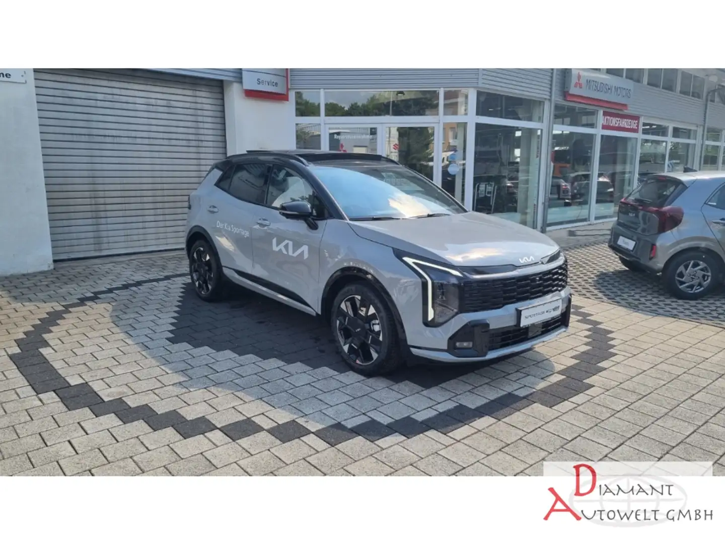 Kia Sportage 1.6T AWD DCT GT-Line Glasdach DriveWise Sound Grau - 2