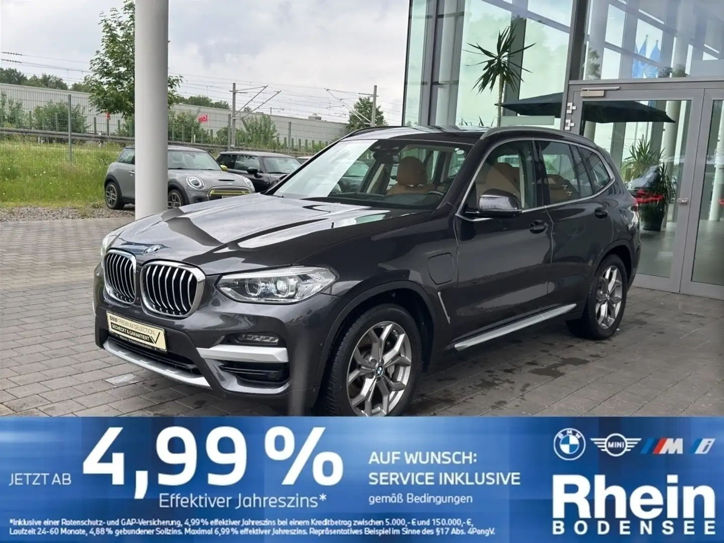 BMW X3 xDrive30e XLine H&K AHK DrivingAssist  HeadUp Grijs - 1