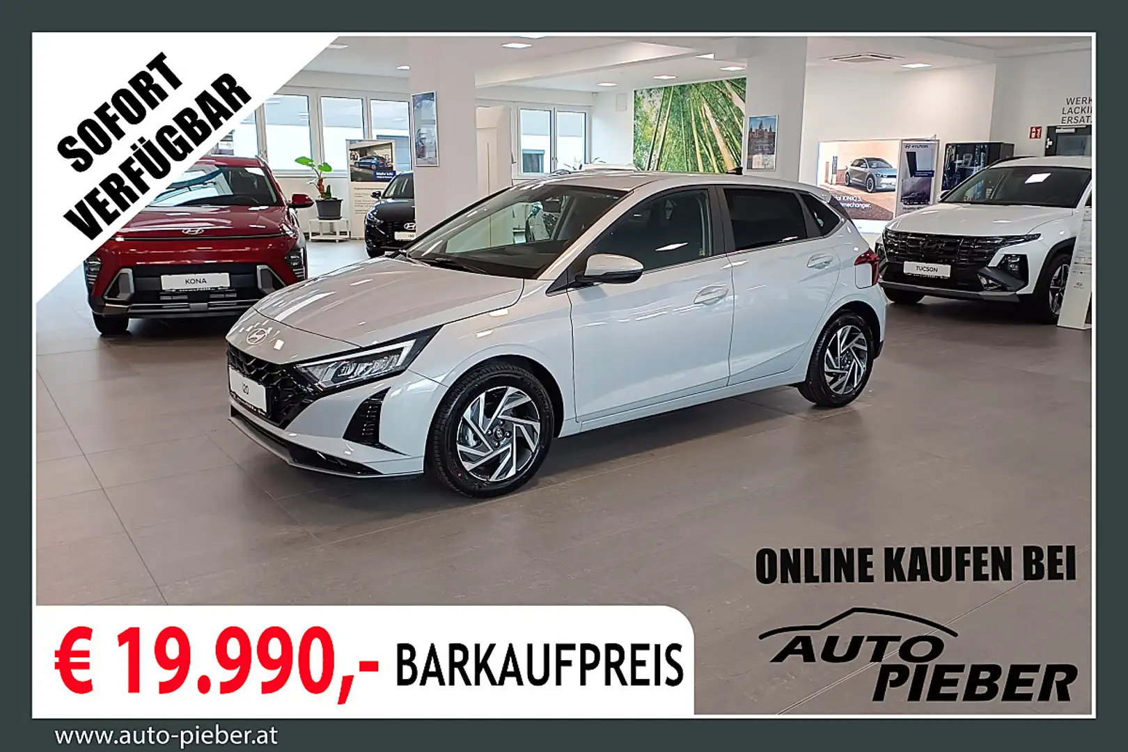 Hyundai i20 1,2 MPI GO! PLUS *BARKAUFPREIS* Grau - 1