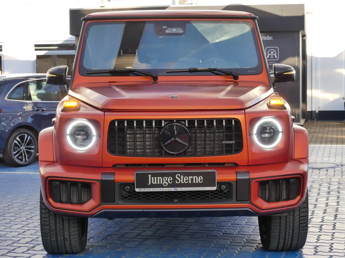 Mercedes-Benz G 63 AMG G 63 AMG +Sonderlack+StadHzg+Distronic+LED+MBUX+ Narancs - 2
