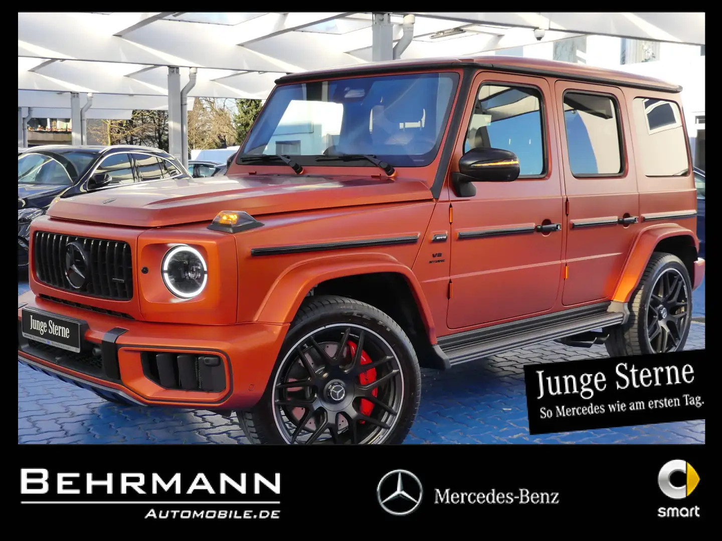 Mercedes-Benz G 63 AMG G 63 AMG +Sonderlack+StadHzg+Distronic+LED+MBUX+ Narancs - 1
