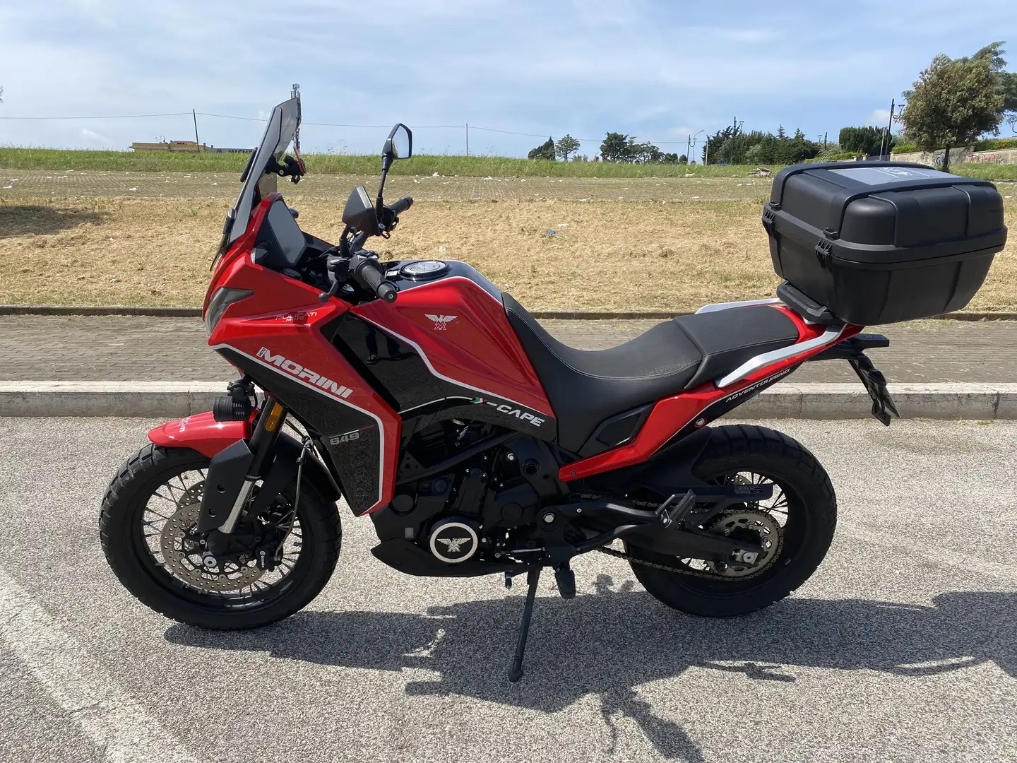 Moto Morini X-Cape cerchi a raggi - 1