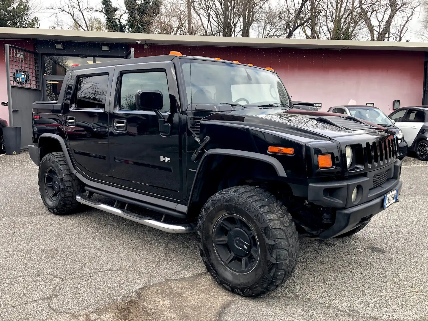 HUMMER H2 6.0 V8 SUT Platinum PICK UP autocarro! K9 Bose GPL Fekete - 2