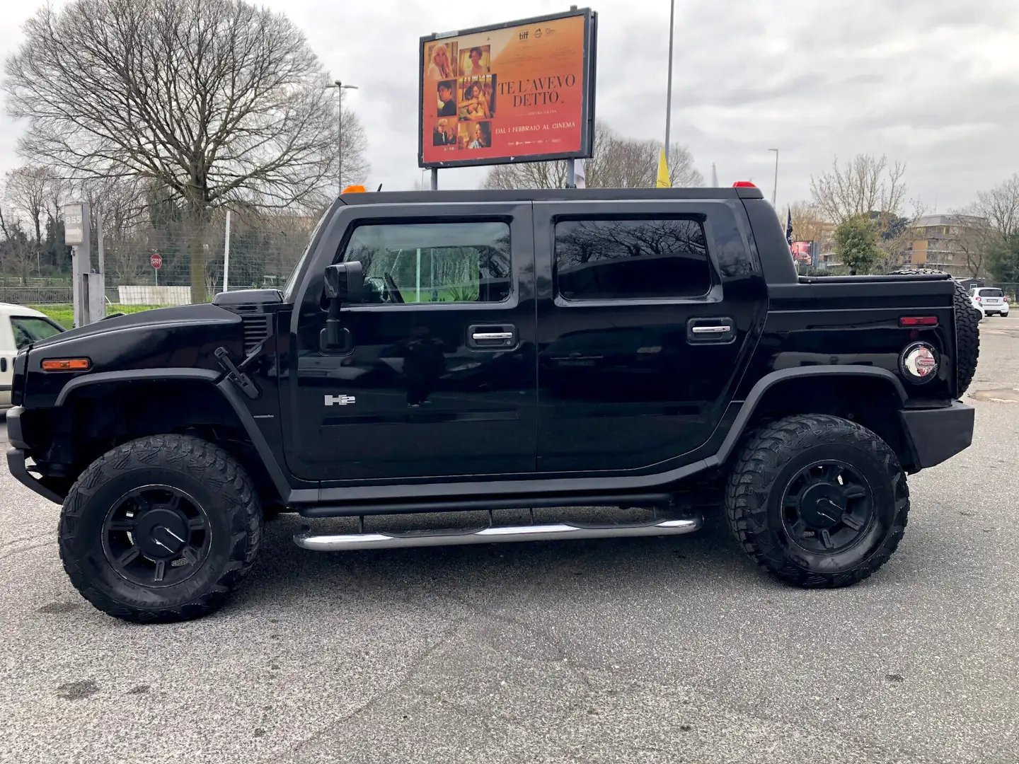HUMMER H2 6.0 V8 SUT Platinum PICK UP autocarro! K9 Bose GPL Fekete - 1