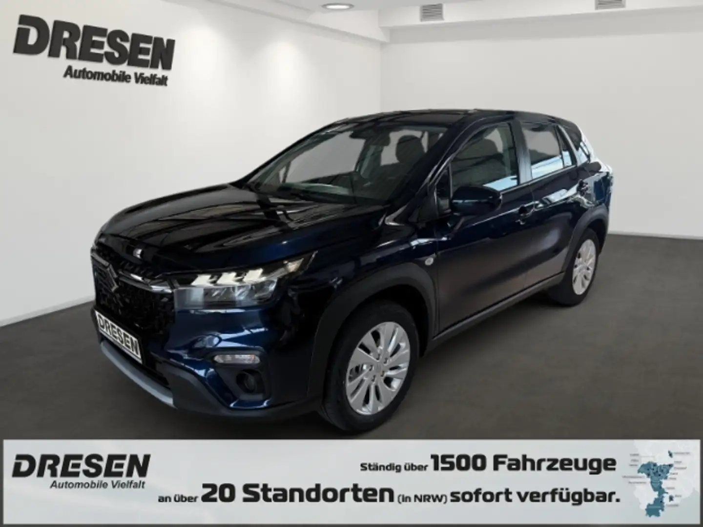 Suzuki SX4 S-Cross Edition 1.4 Navi + Keyless + Rückfahrkamera Niebieski - 1