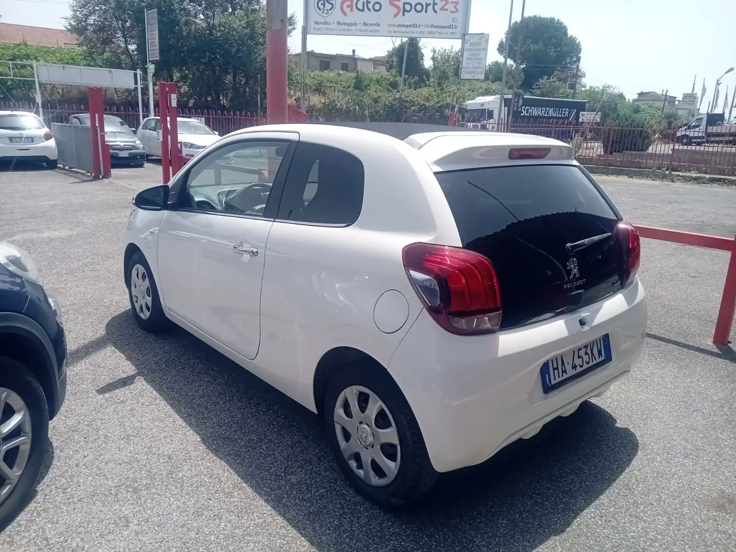 Peugeot 108 108 Cabrio 1.2 vti 12v Active Top! Bianco - 2