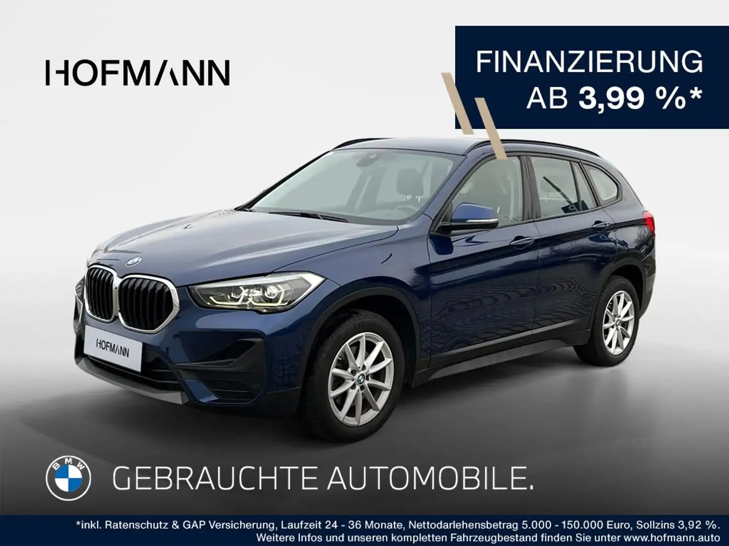 BMW X1 Advantage Blau - 1