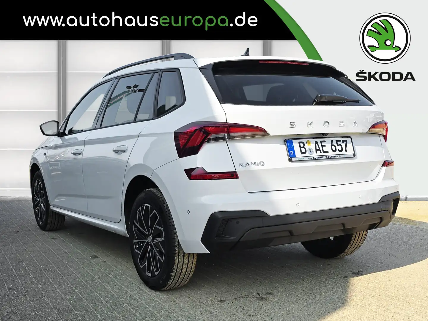 Skoda Kamiq 1.0 TSI DSG Selection ACC KlimaA Navi Kam SpurH Sp Bianco - 2