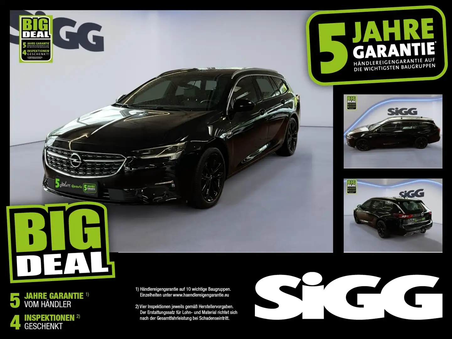 Opel Insignia B Sports Tourer 2.0 SHT  Elegance Navi, LED, Massa Negru - 1