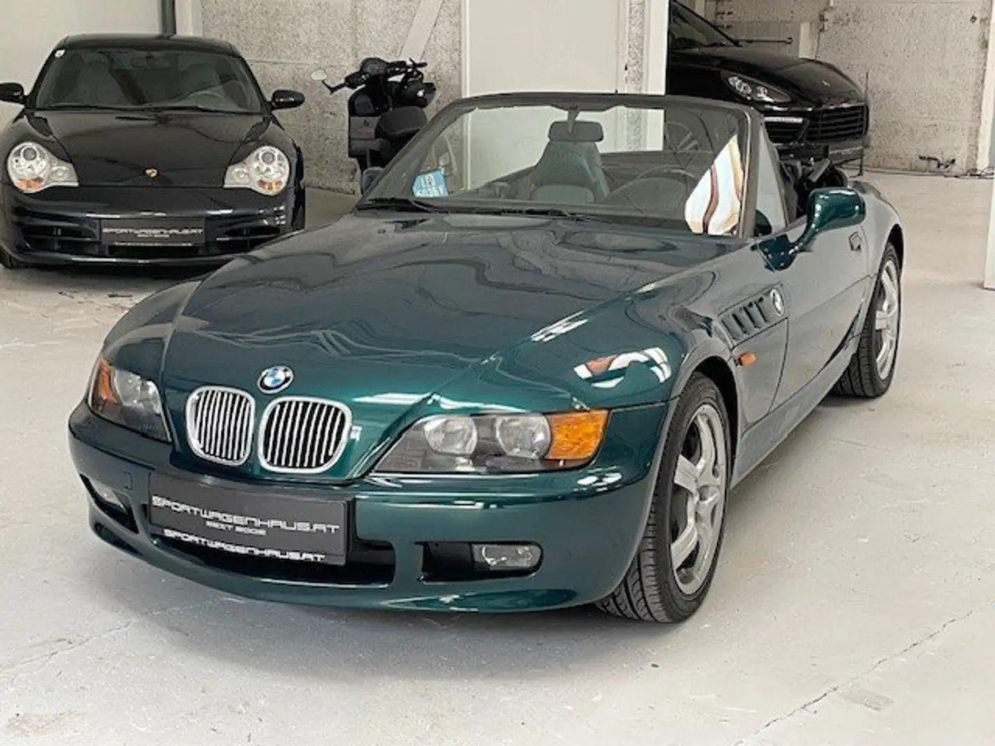 BMW Z3 Z3 Roadster 1,8*Grün-Grün*Serviceheft*Top* Grün - 1