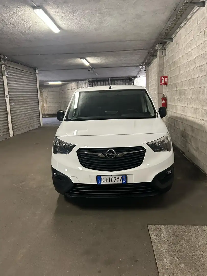 Opel Combo full optional e gancio traino Bianco - 1