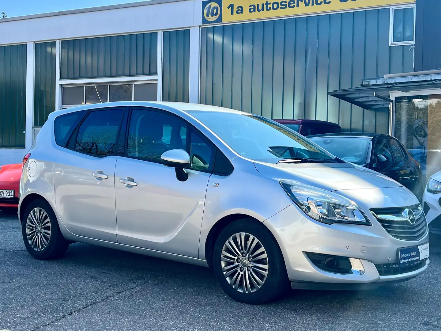 Opel Meriva B 1.4T AUT.Active,SHZ,KLIMAAT,NEBEL,PDC,ALU Silber - 2