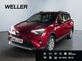 Toyota RAV 4 2.5 4x2 Hybrid Edition S+ *Leder*Navi*LED* Rood - thumbnail 1