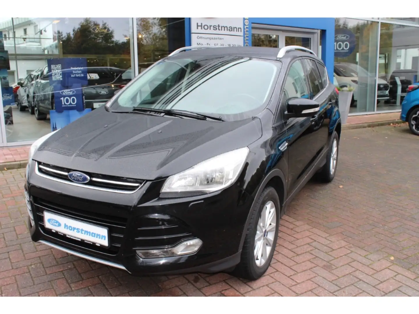 Ford Kuga TITANIUM ECOBOOST, LM, PDC, BEH. WSS & SITZE, AHK, Schwarz - 1