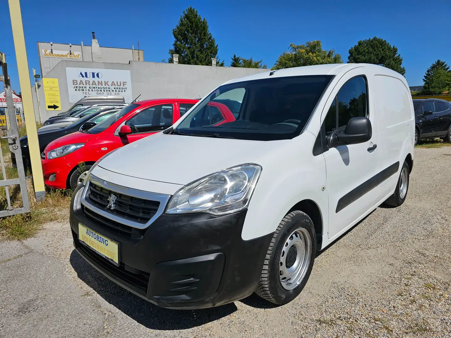Peugeot Partner L1 1,6 BlueHDi 75 Euro 6 Weiß - 1